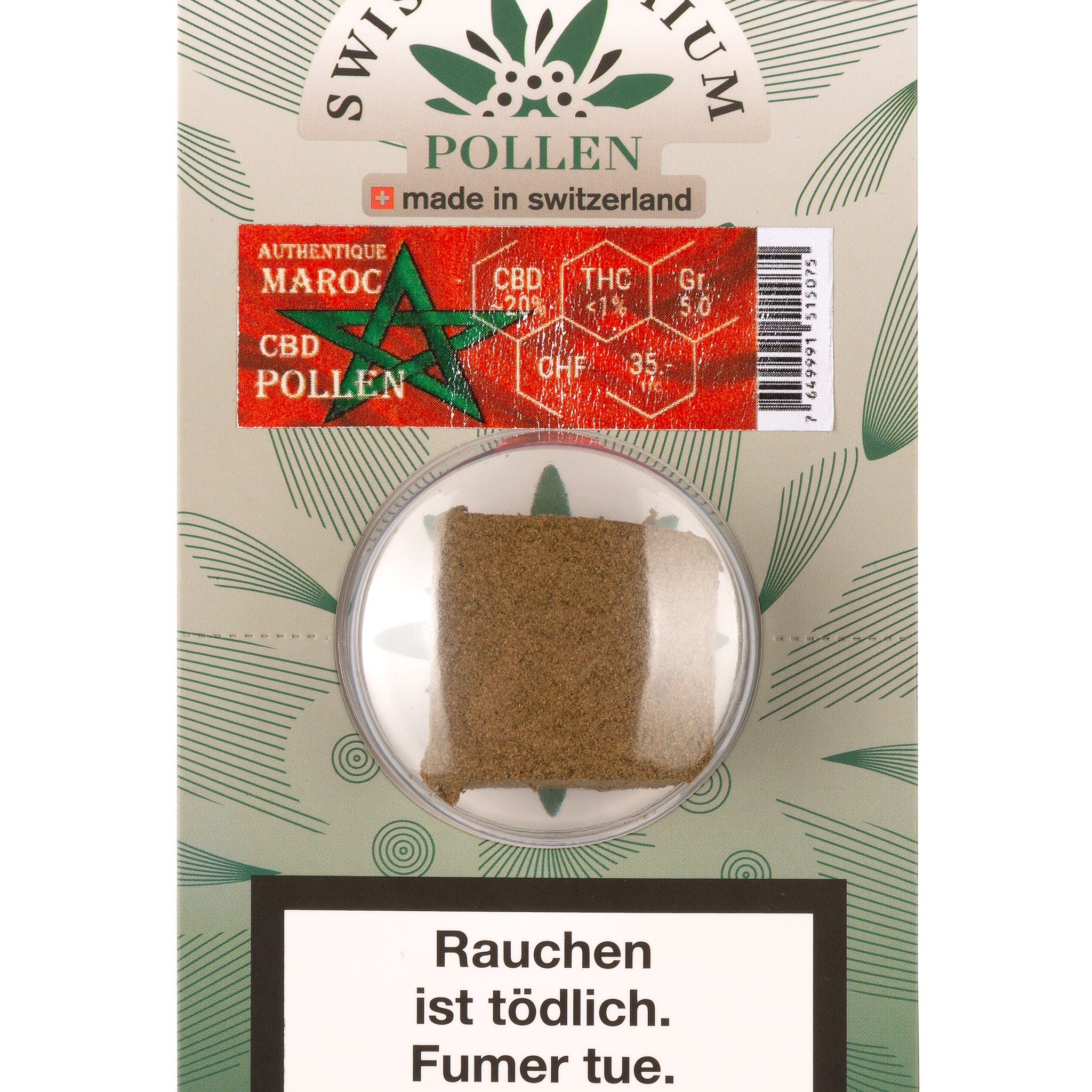 Autentico MAROCCO CBD HASH