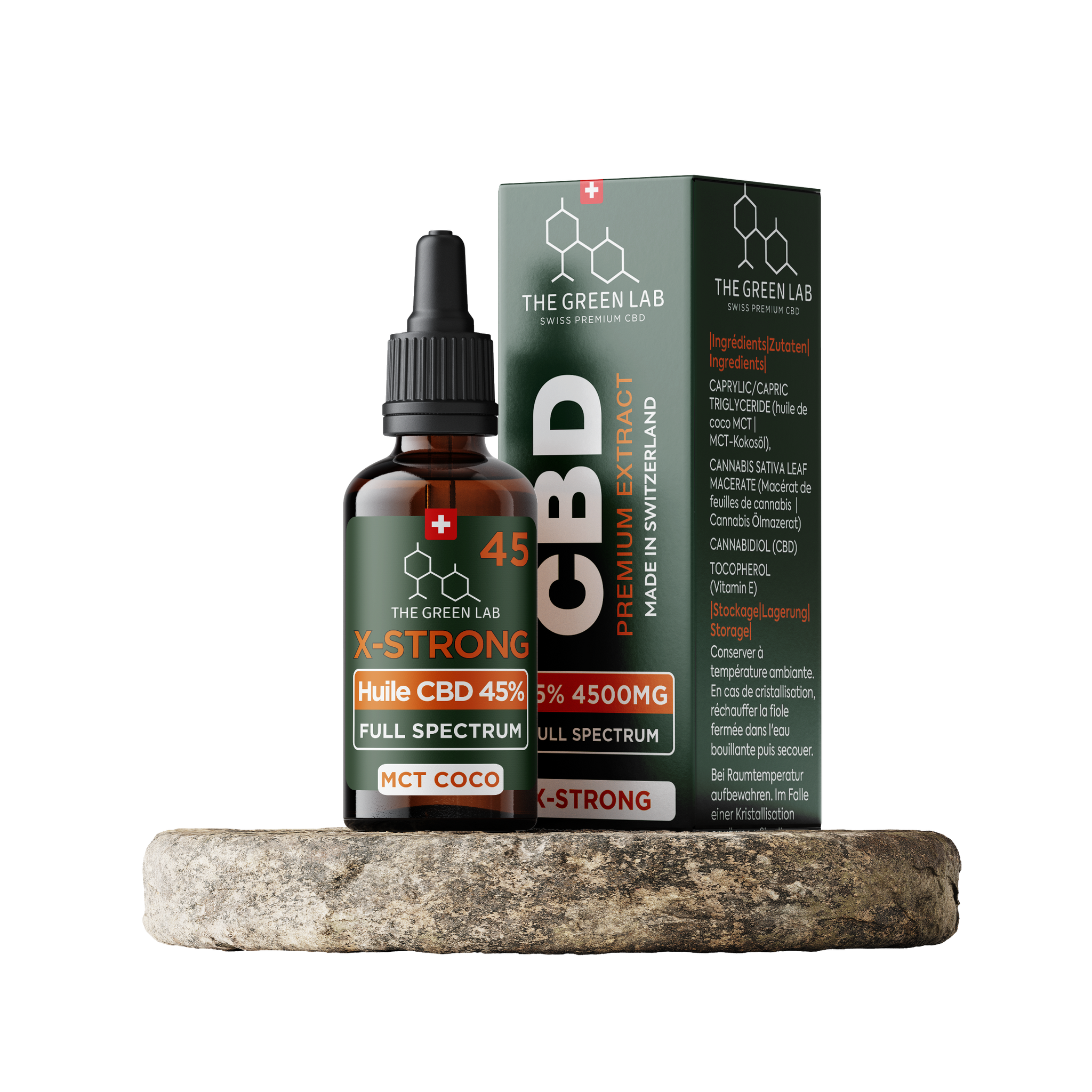 Huile CBD x-strong 45%