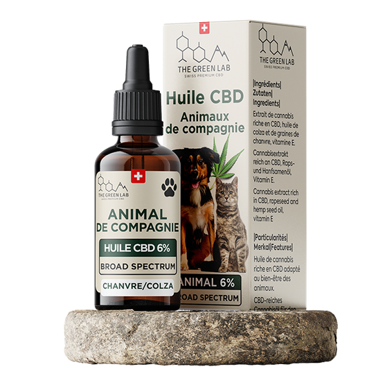 Huile CBD Animal The Green Lab