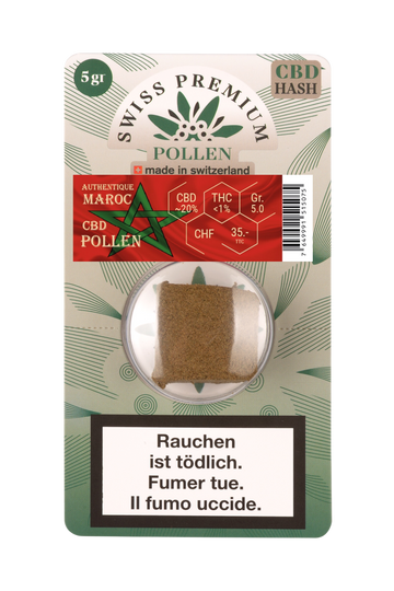 Authentisches MAROKKANISCHES CBD-HASCHISCH