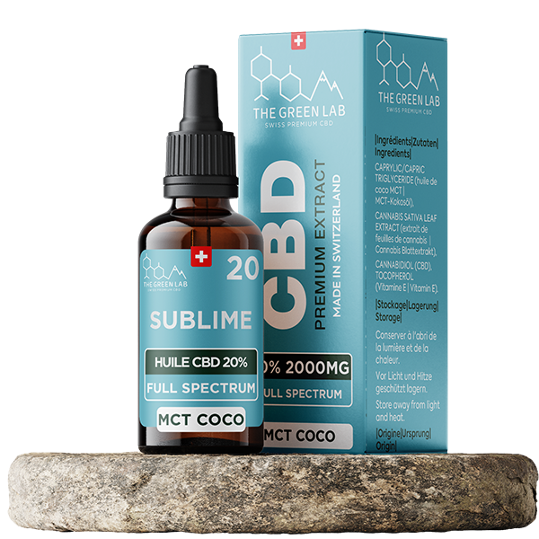 Huile CBD Sublime The Green Lab
