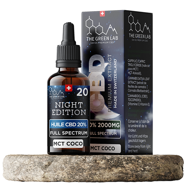 Huile CBD Night Edition The Green Lab