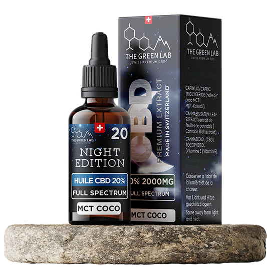Huile CBD Night Edition The Green Lab