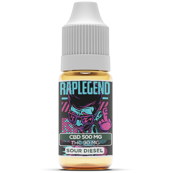 E-liquide CBD Raplegend Sour Diesel
