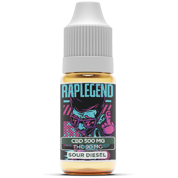 E-liquide CBD Raplegend Sour Diesel